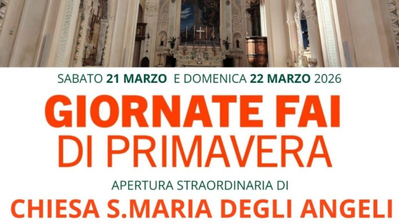 🌸 Giornate FAI di Primavera 2026 a Presicce-Acquarica: un viaggio nella bellezza della Chiesa di Santa Maria degli Angeli